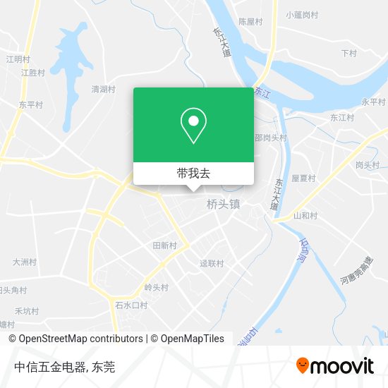 中信五金电器地图