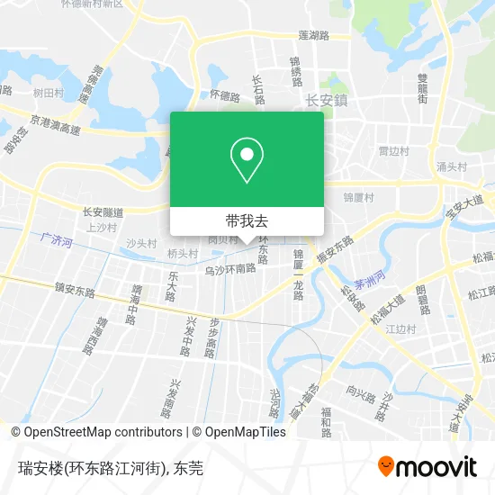 瑞安楼(环东路江河街)地图
