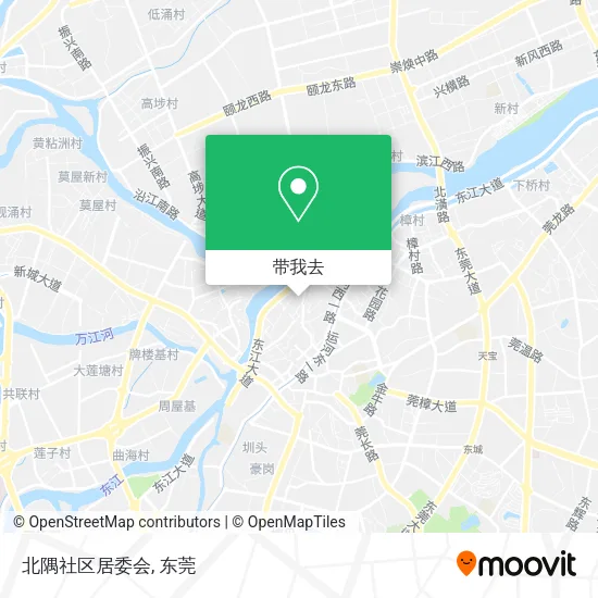 北隅社区居委会地图