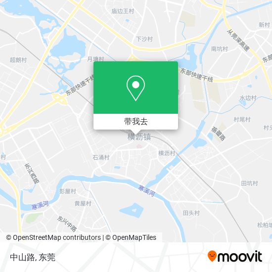 中山路地图