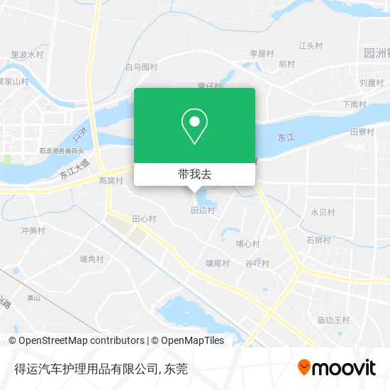得运汽车护理用品有限公司地图