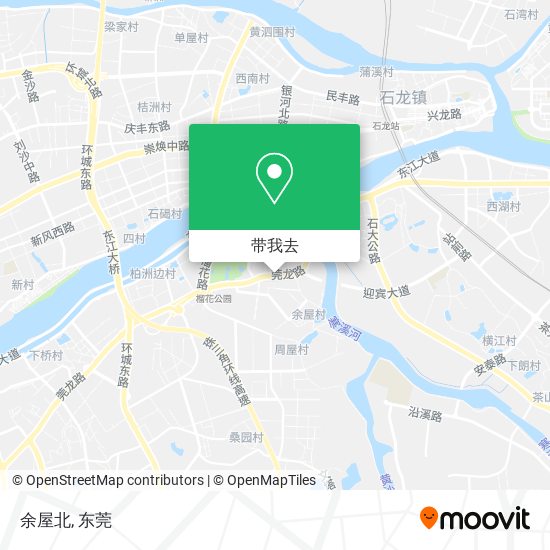 余屋北地图