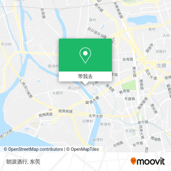 朝源酒行地图