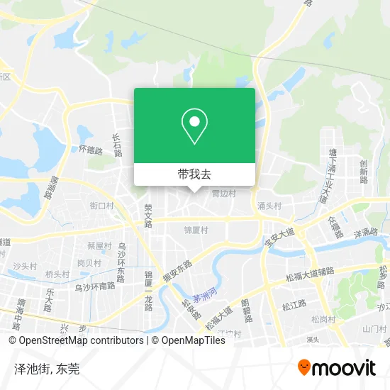 泽池街地图