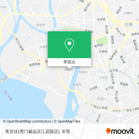 美宜佳(虎门威远滨江花园店)地图