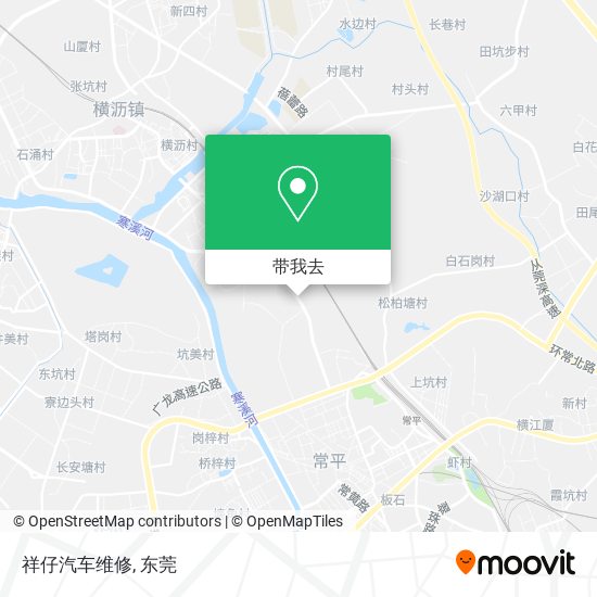 祥仔汽车维修地图