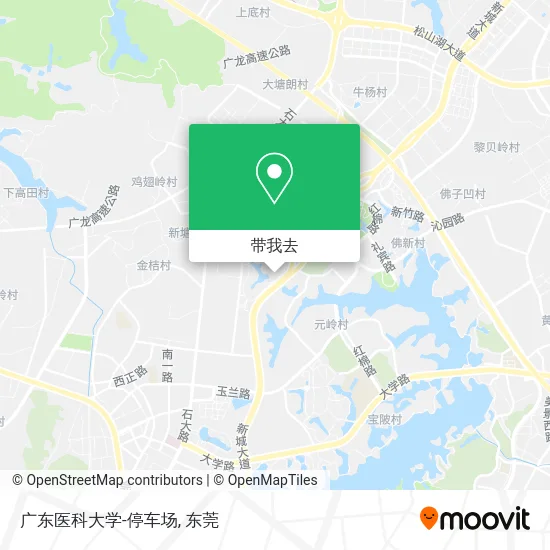 广东医科大学-停车场地图