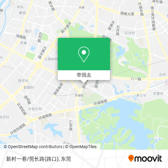 新村一巷/莞长路(路口)地图