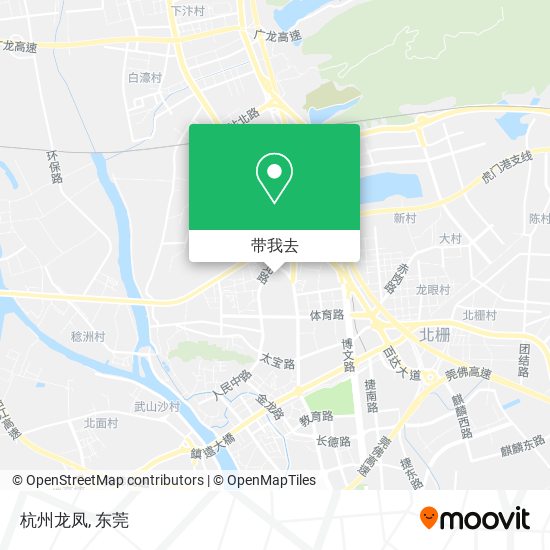 杭州龙凤地图