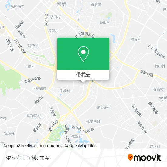 依时利写字楼地图