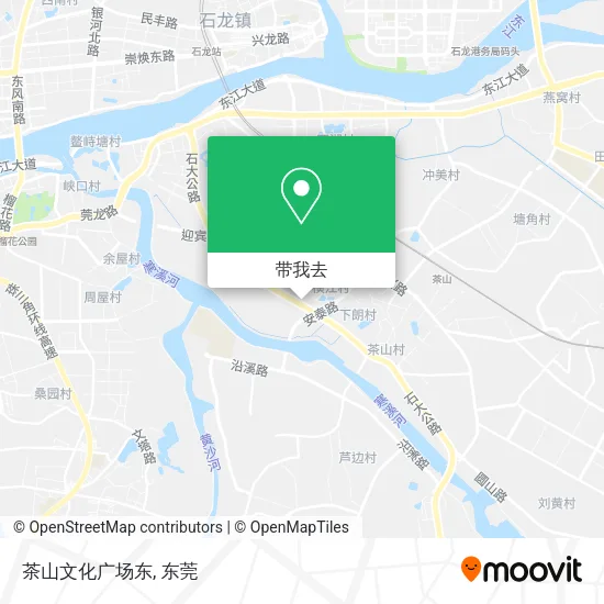 茶山文化广场东地图
