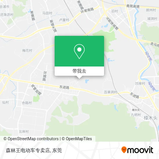 森林王电动车专卖店地图