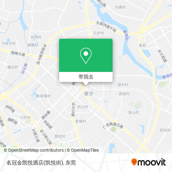 名冠金凯悦酒店(凯悦街)地图