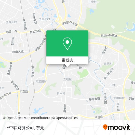 正中联财务公司地图