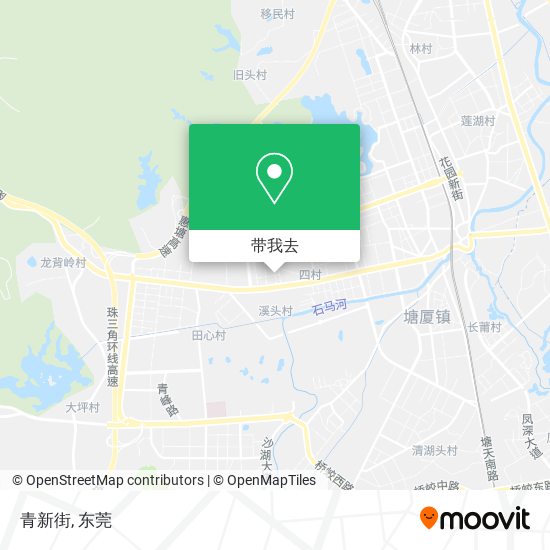青新街地图