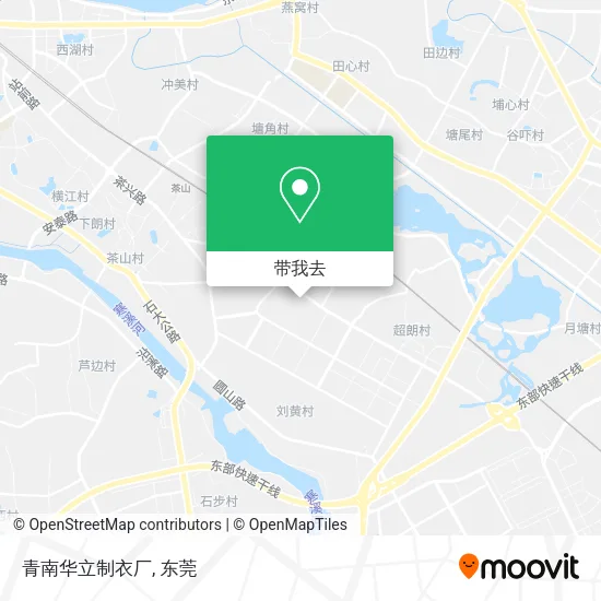 青南华立制衣厂地图