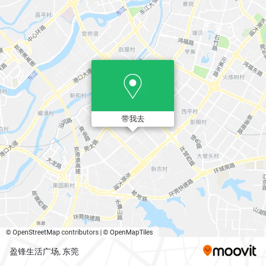 盈锋生活广场地图