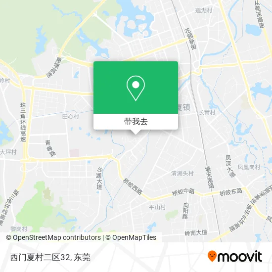西门夏村二区32地图