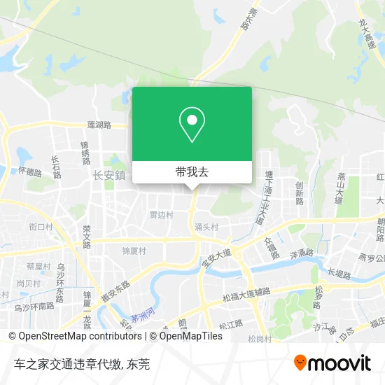 车之家交通违章代缴地图
