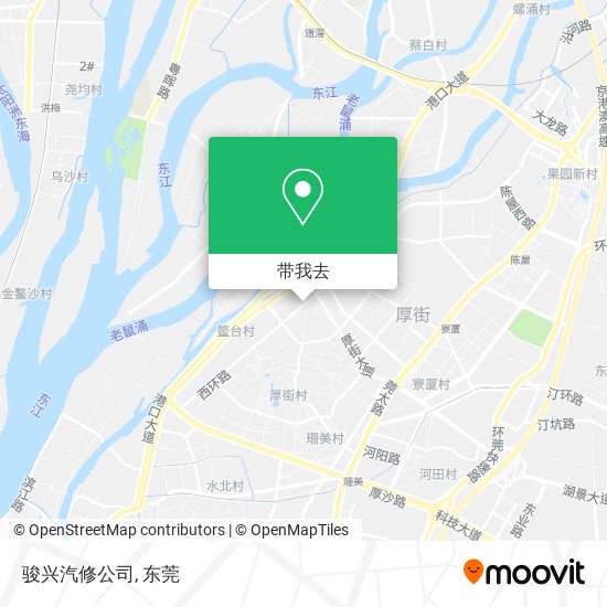 骏兴汽修公司地图