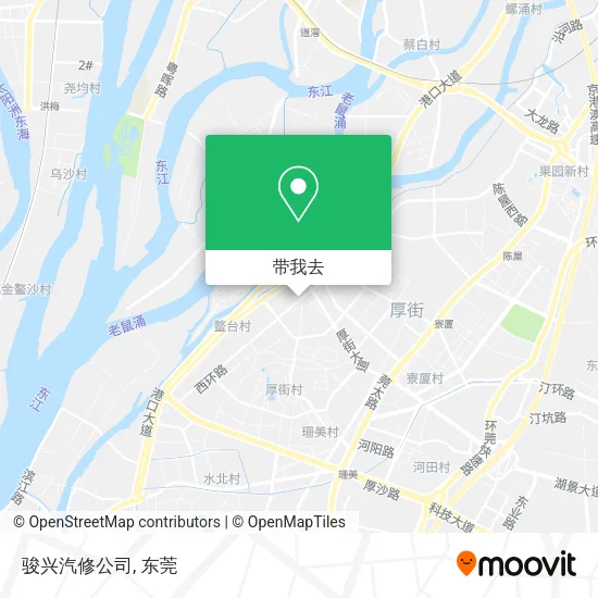 骏兴汽修公司地图