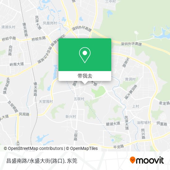 昌盛南路/永盛大街(路口)地图