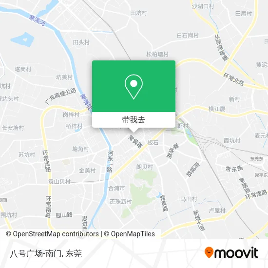 八号广场-南门地图
