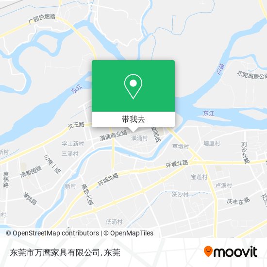 东莞市万鹰家具有限公司地图