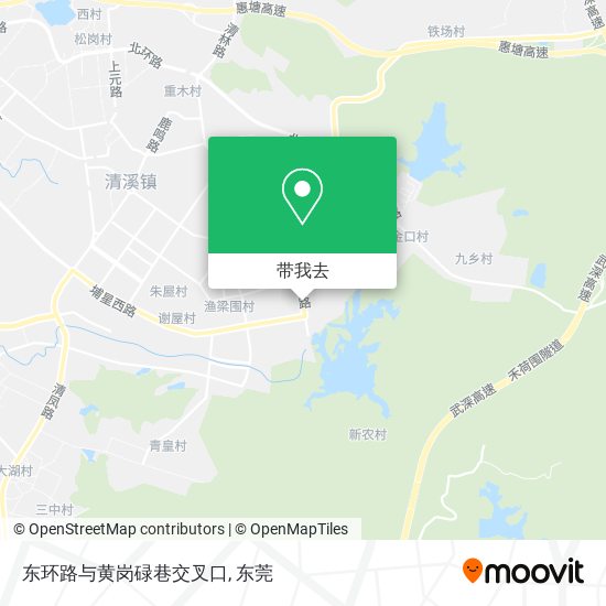 东环路与黄岗碌巷交叉口地图