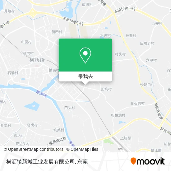 横沥镇新城工业发展有限公司地图