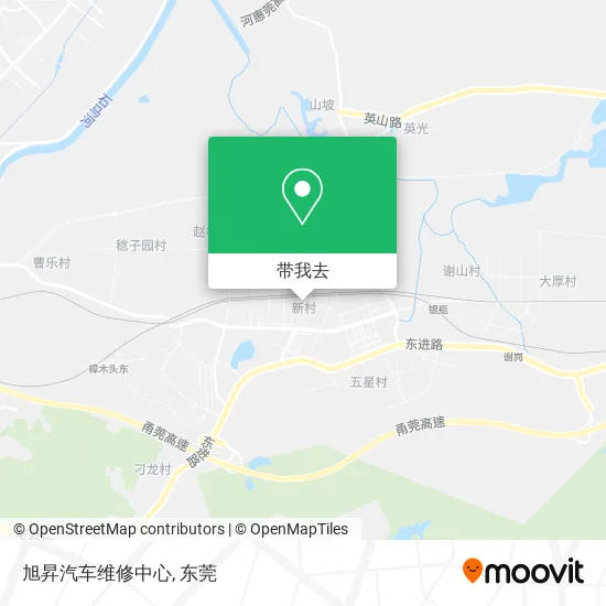 旭昇汽车维修中心地图