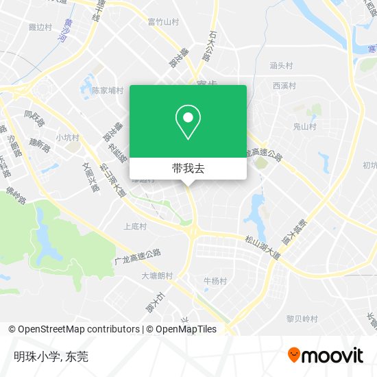 明珠小学地图