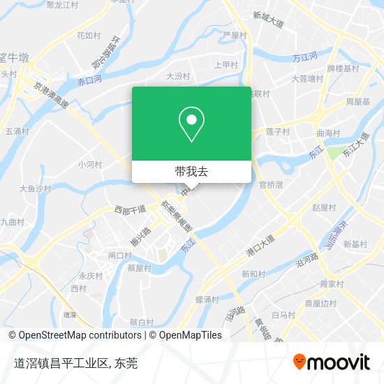 道滘镇昌平工业区地图