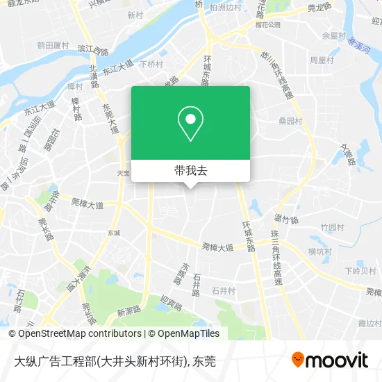 大纵广告工程部(大井头新村环街)地图