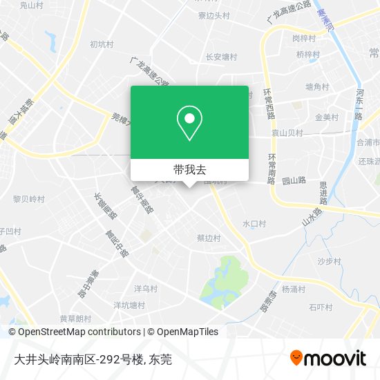 大井头岭南南区-292号楼地图