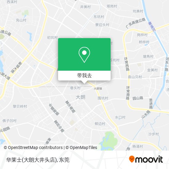 华莱士(大朗大井头店)地图