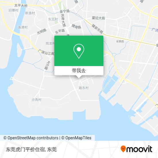 东莞虎门平价住宿地图