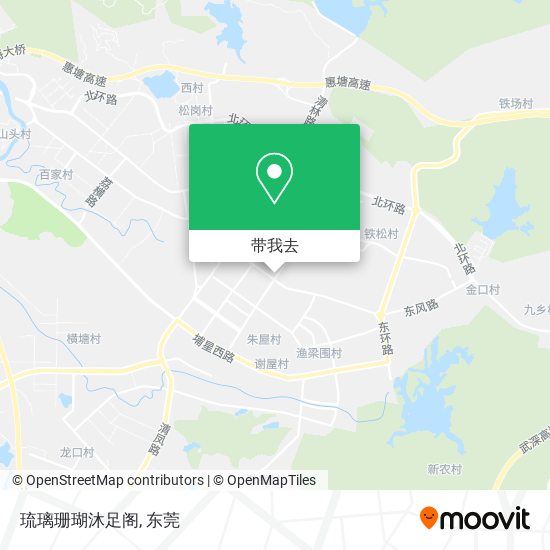 琉璃珊瑚沐足阁地图