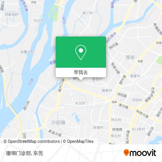 珊瑚门诊部地图