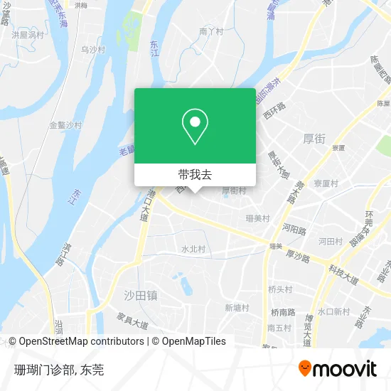 珊瑚门诊部地图