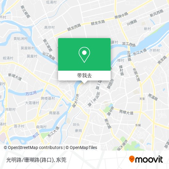 光明路/珊瑚路(路口)地图