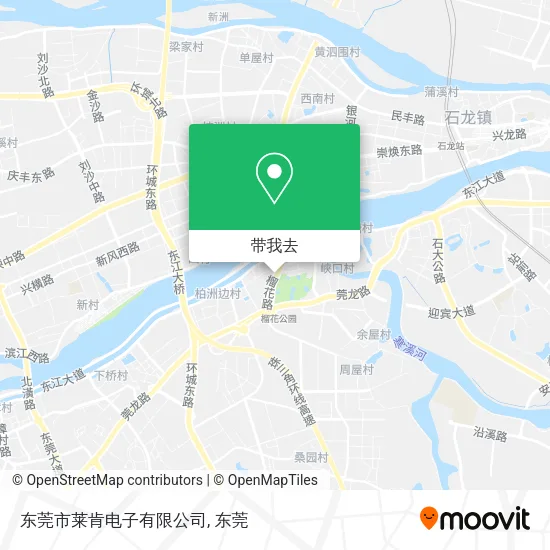东莞市莱肯电子有限公司地图