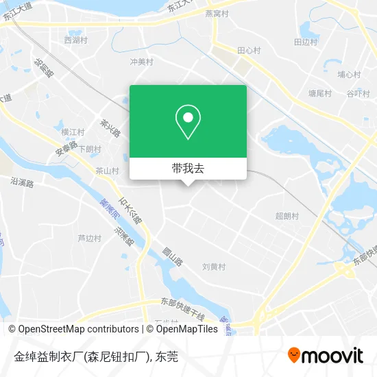 金绰益制衣厂(森尼钮扣厂)地图