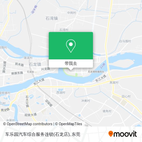 车乐园汽车综合服务连锁(石龙店)地图