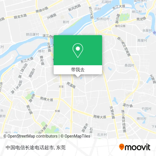 中国电信长途电话超市地图