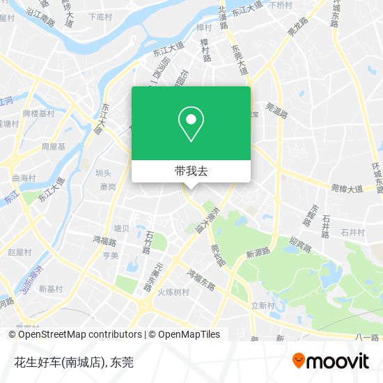 花生好车(南城店)地图