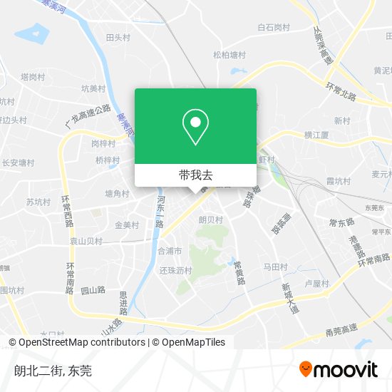 朗北二街地图
