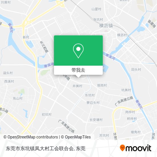 东莞市东坑镇凤大村工会联合会地图