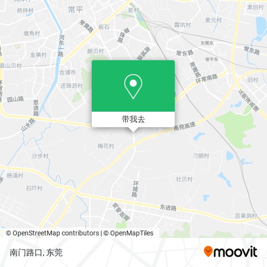 南门路口地图