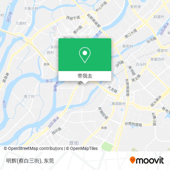 明辉(蔡白三街)地图